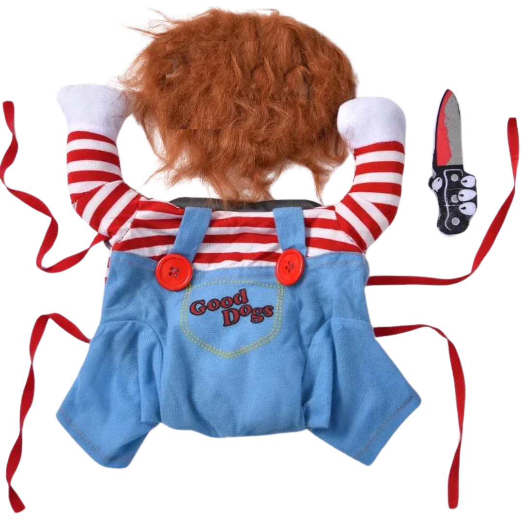 Roupa pet Chucky